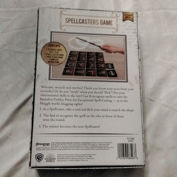 HARRY POTTERS SPELLCASTERS GAME. Includes 32 - Picture 2 of 3